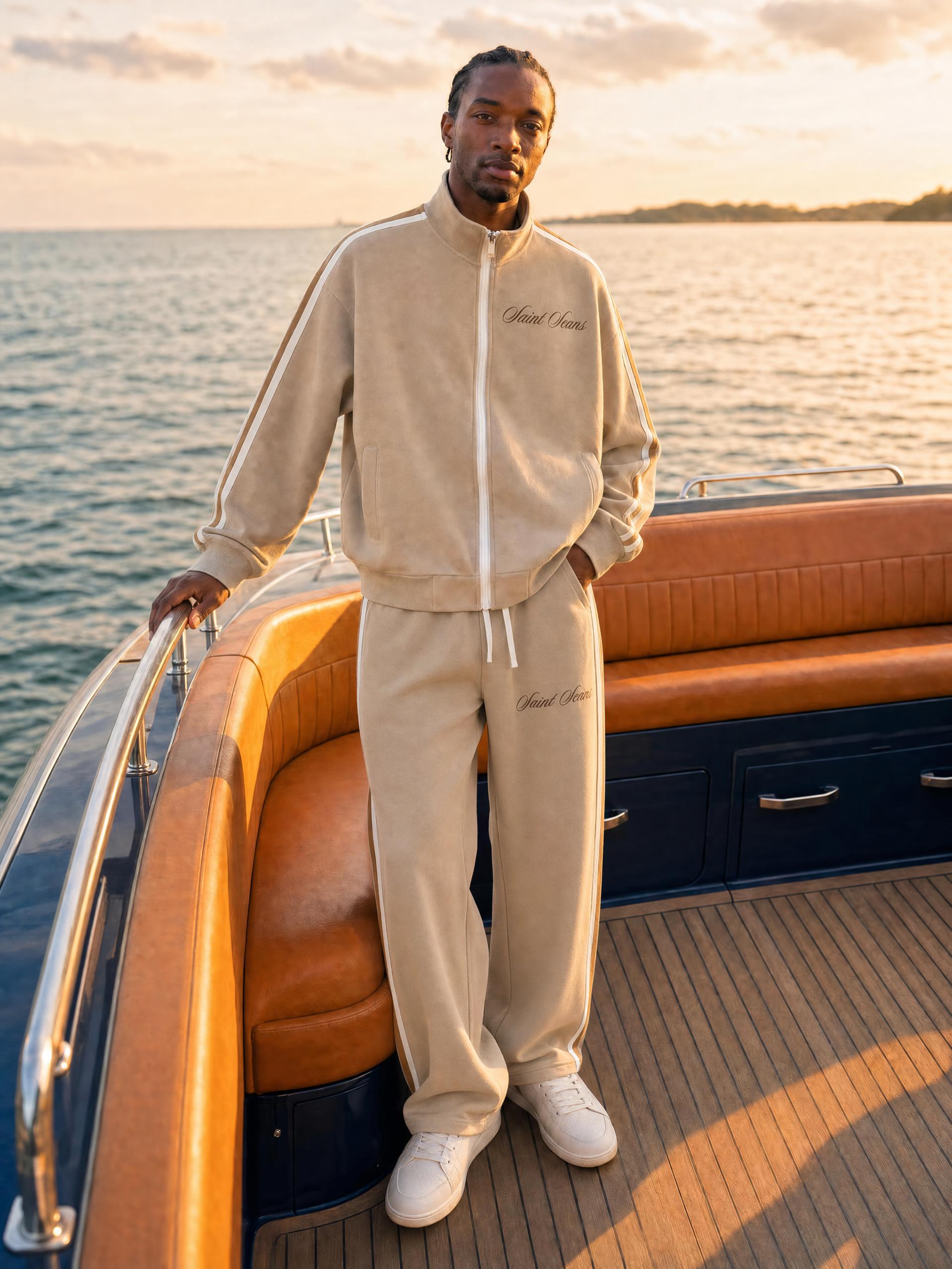 SAINT SEANS Heritage House – (Cream) Regatta Track Jacket