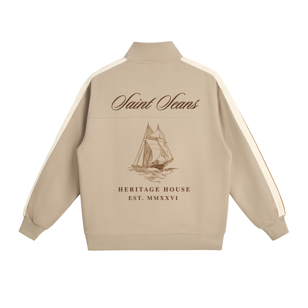SAINT SEANS Heritage House – (Cream) Regatta Track Jacket