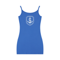 SAINT SEANS USA – WOMENS ANCHOR CREST BODYCON DRESS (ROYAL BLUE)
