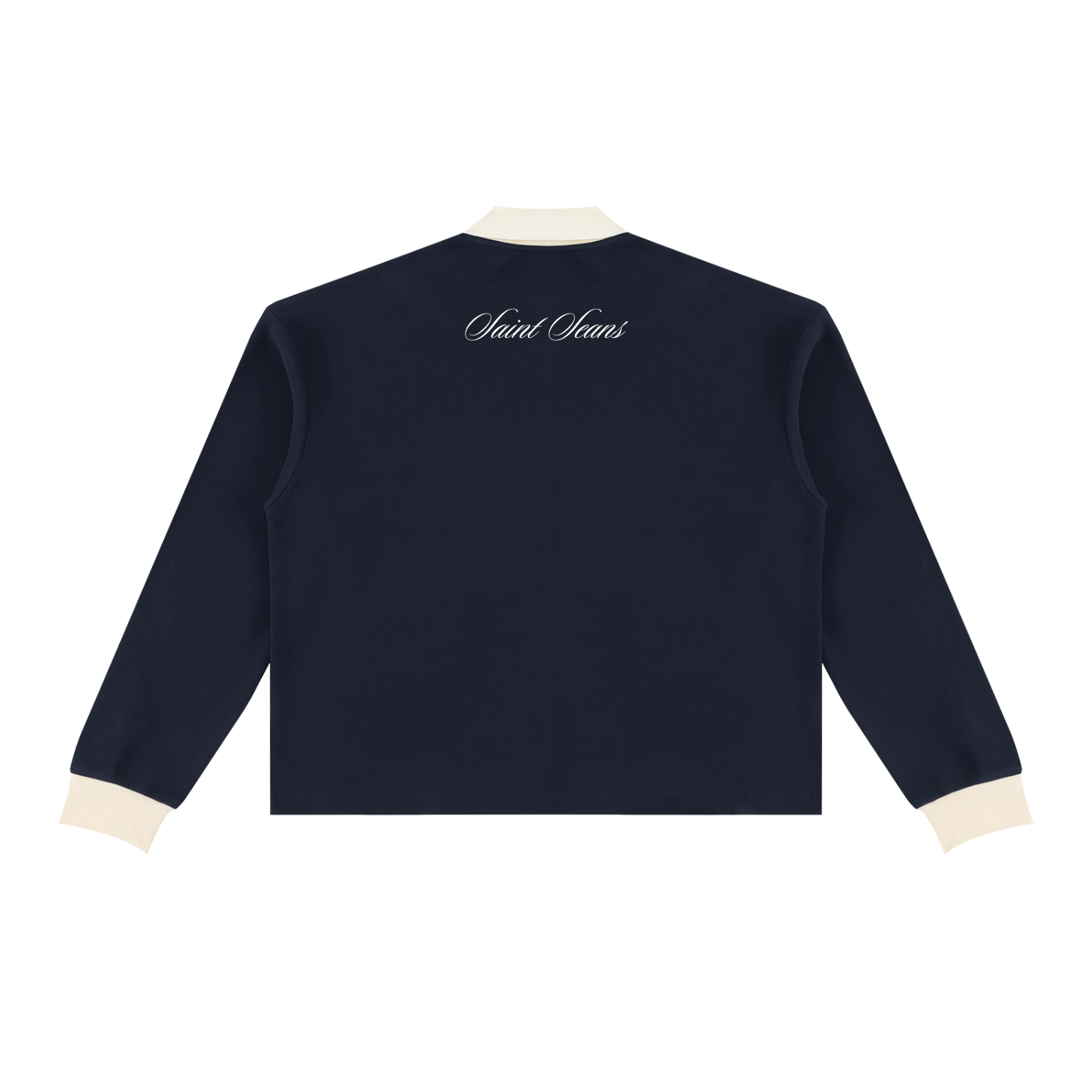 SAINT SEANS Heritage House — Heritage Regatta V-Neck Rugby Sweatshirt