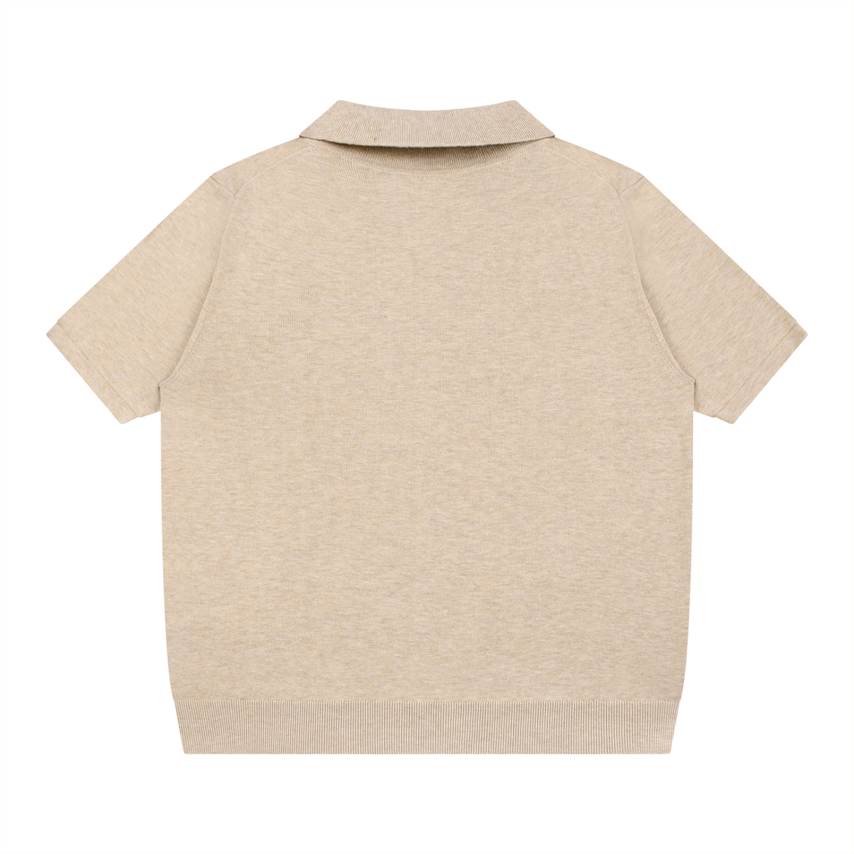 SAINT SEANS Heritage House — Unisex Oversized Harbor Knit Polo