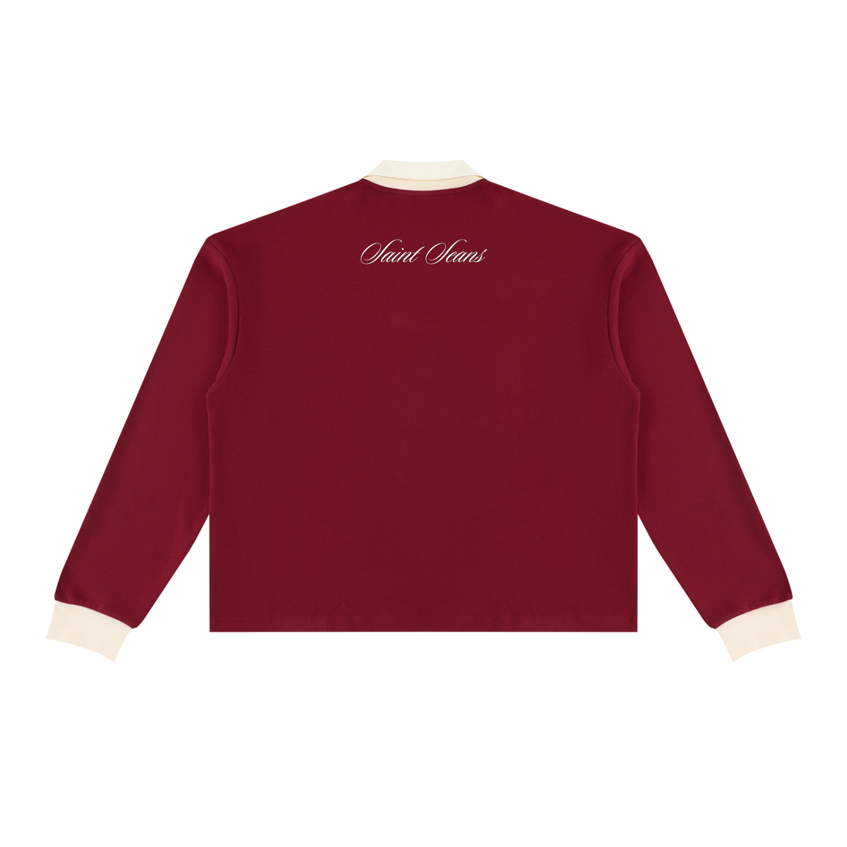 SAINT SEANS Heritage House — Heritage Regatta V-Neck Rugby Sweatshirt