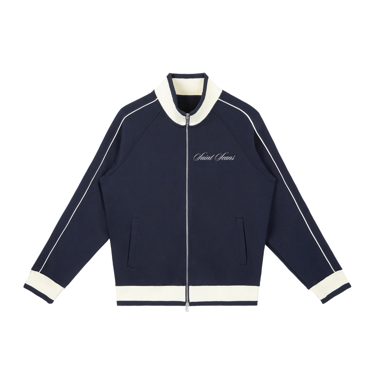 SAINT SEANS HERITAGE HOUSE - The Souvenir Bomber Jacket in Midnight Habor