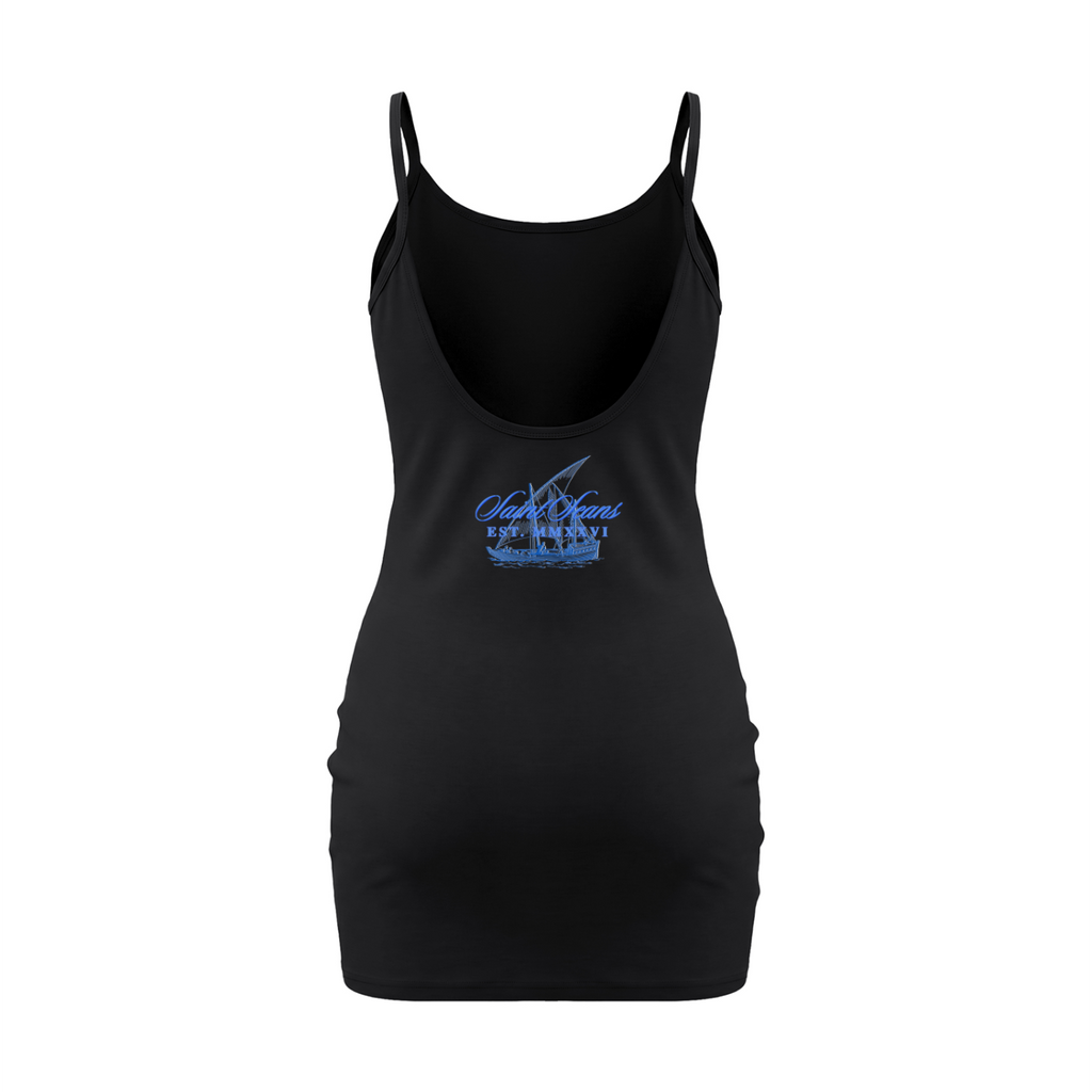 Women's Solid Tight Sleeveless Dress