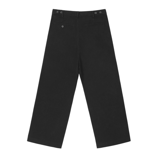 SAINT SEANS Heritage House — Harbor Officer Wide-Leg Trousers