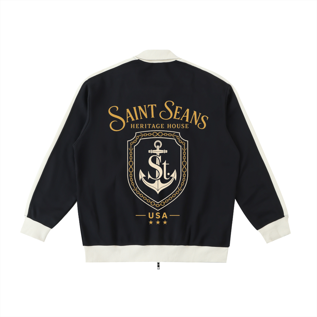 SAINT SEANS Heritage House — Regalia Crest Track Jacket
