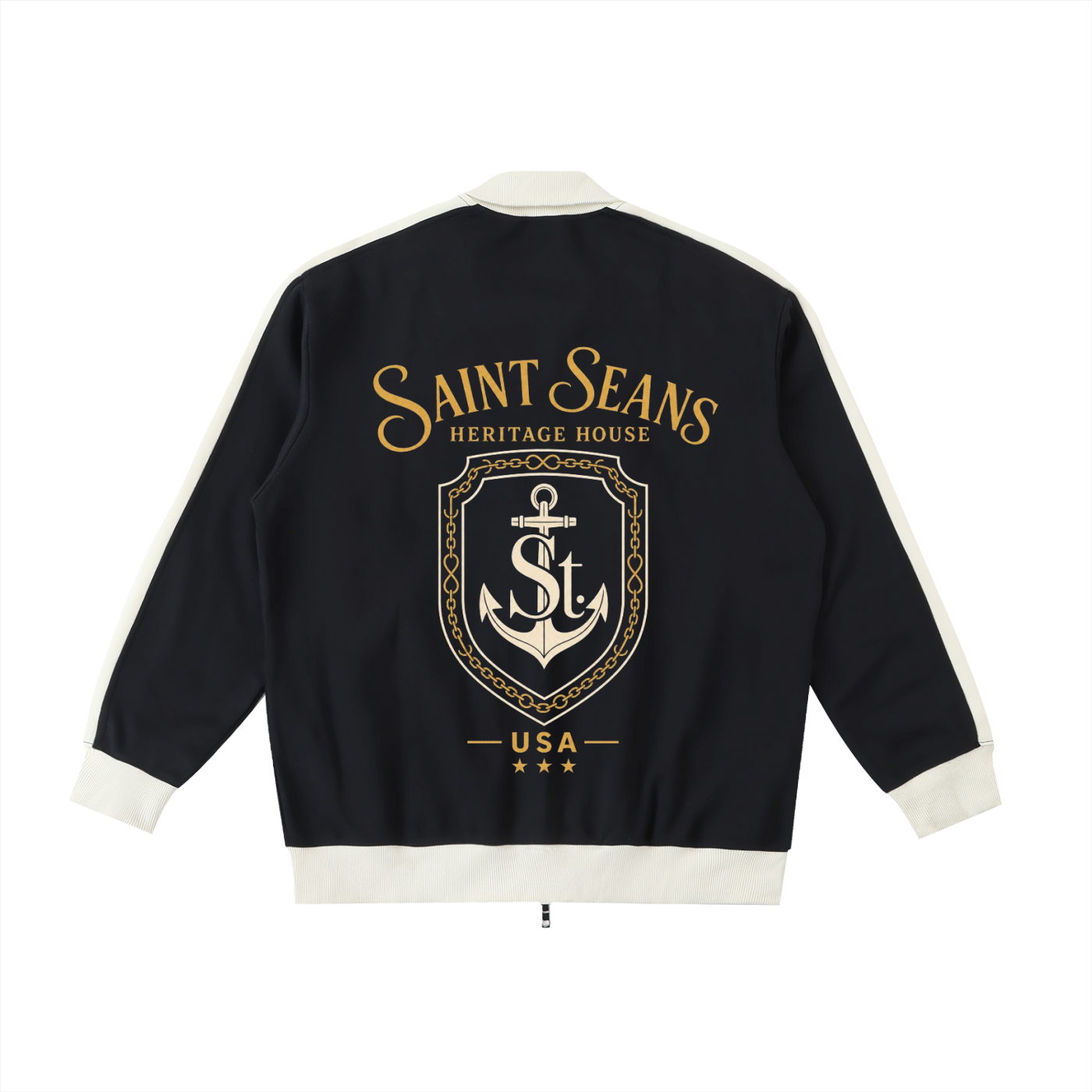 SAINT SEANS Heritage House — Regalia Crest Track Jacket