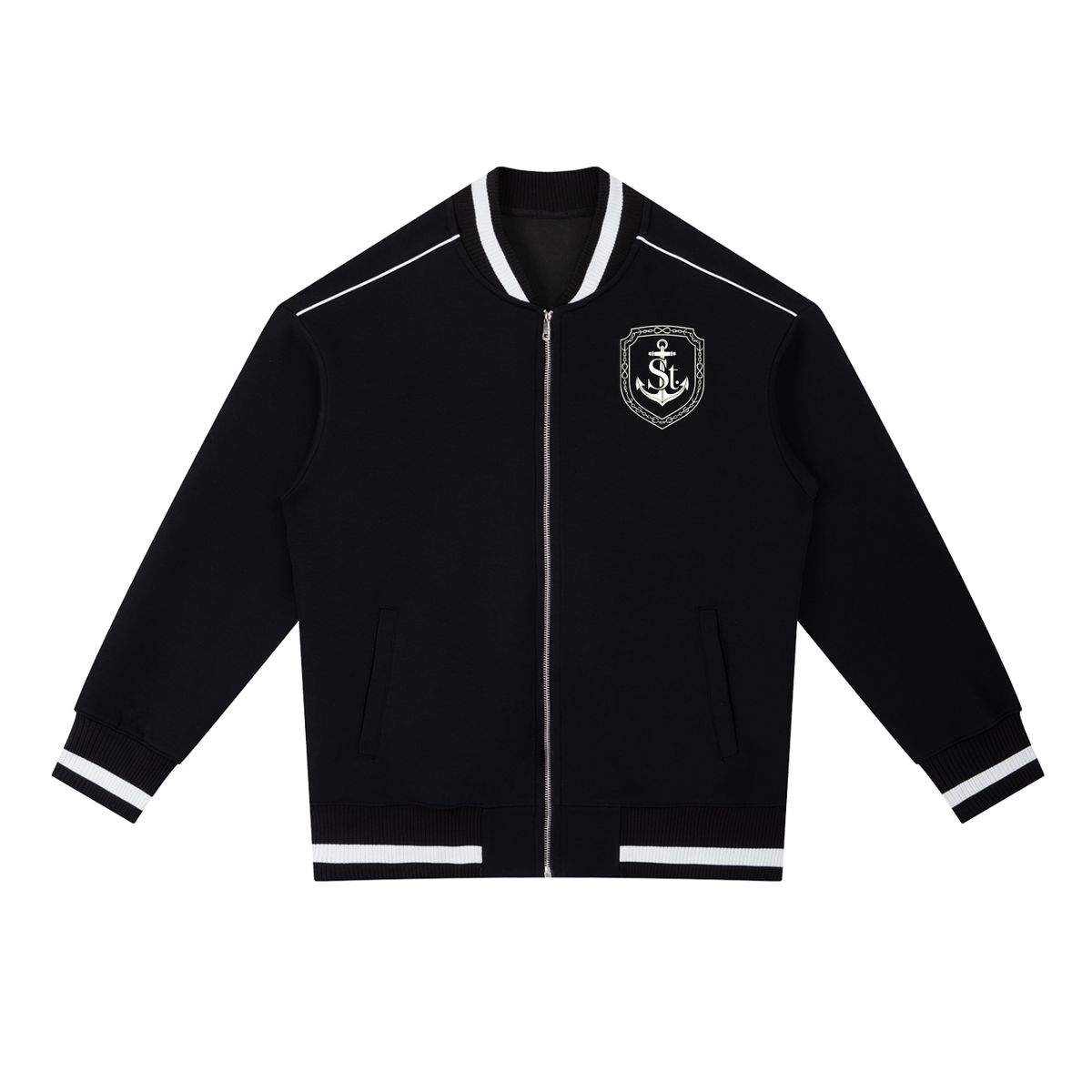 SAINT SEANS Heritage House — Coastal Bomber Jacket